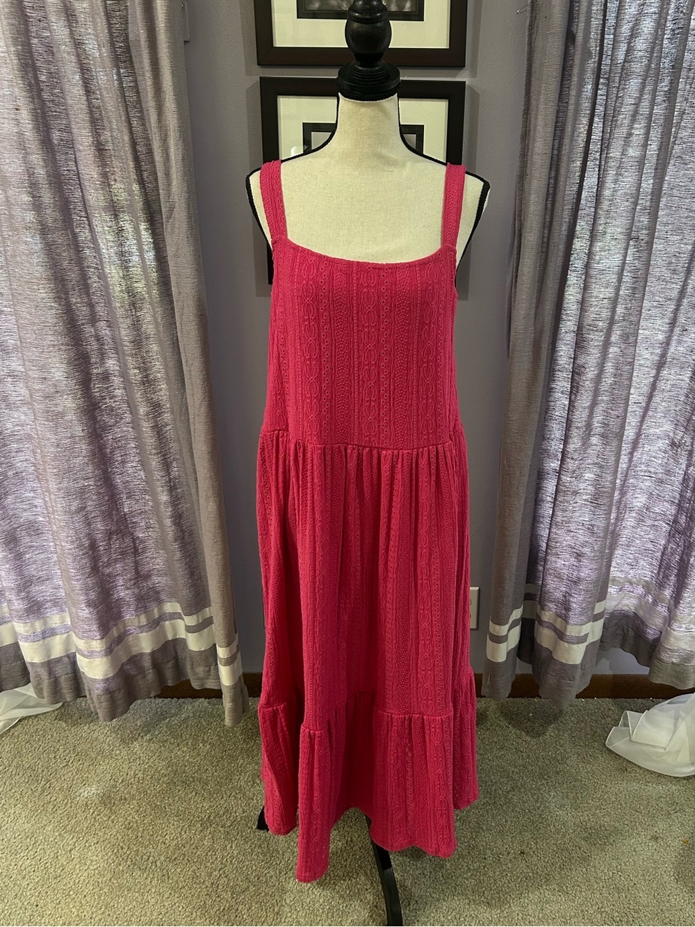 Friends Like These Eyelet Maxi Dress